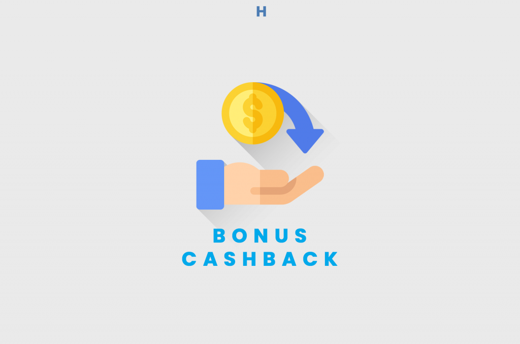 Bonus Cashback tiap Bulan
